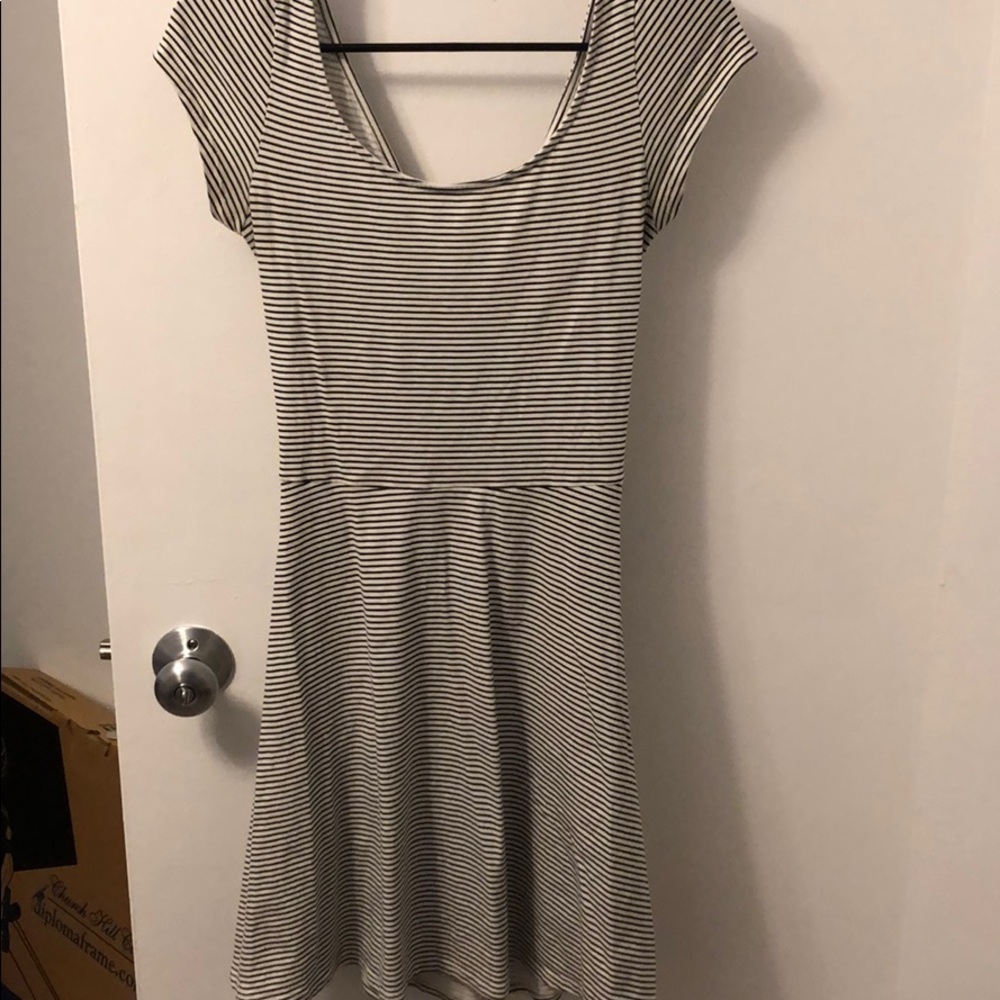 Striped t-shirt dress